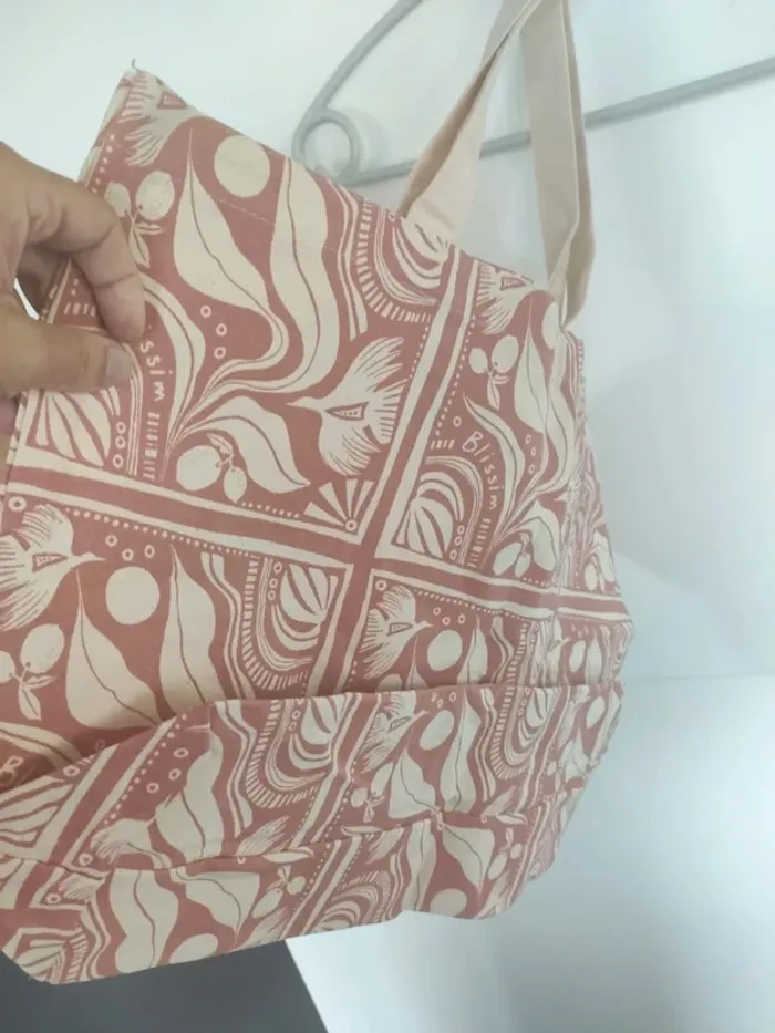 Grand Tote bag en coton - photo numéro 5