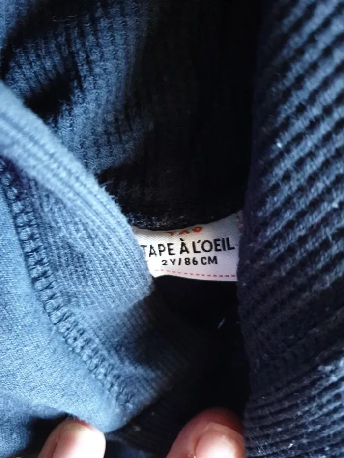 2 sweats à capuche 2 ans TA0 - photo numéro 3