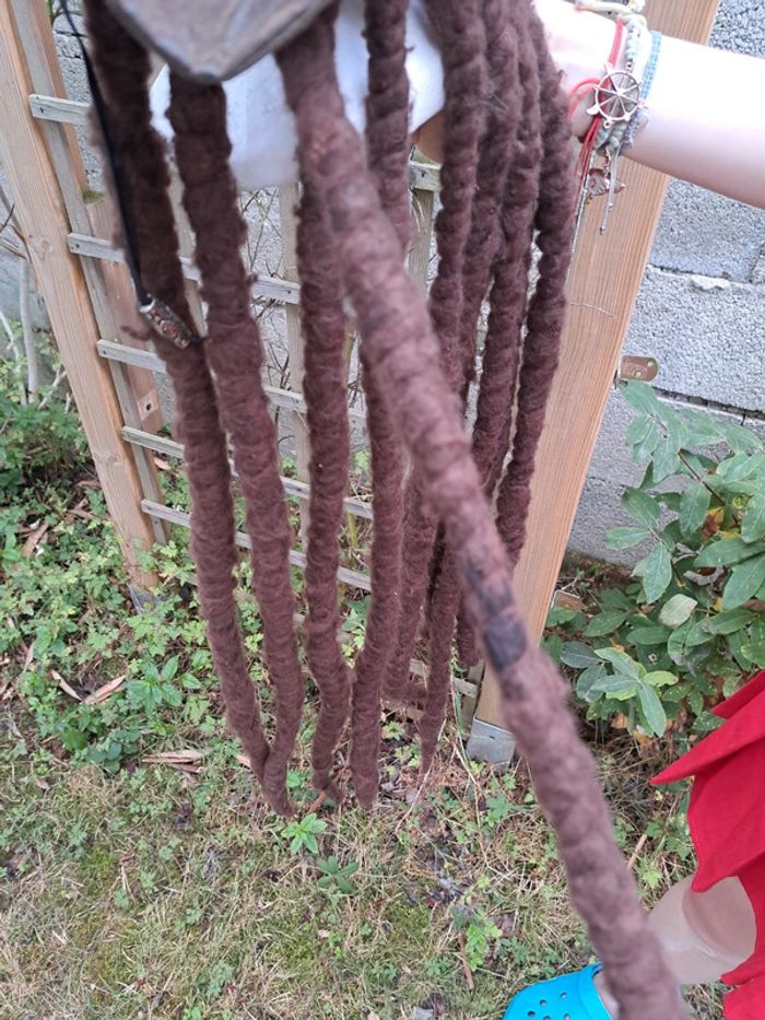 Perruque Chapeau de Pirate Jack avec Dreadlocks - photo numéro 6
