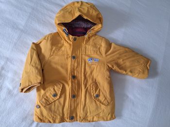Manteau 2 en 1 jaune, Sergent Major, 9 mois