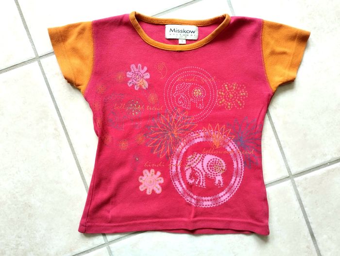 Tee Shirt Manches Courtes - Misskow - 5 ans - photo numéro 1