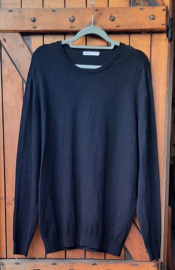Pull homme noir Zara, taille S
