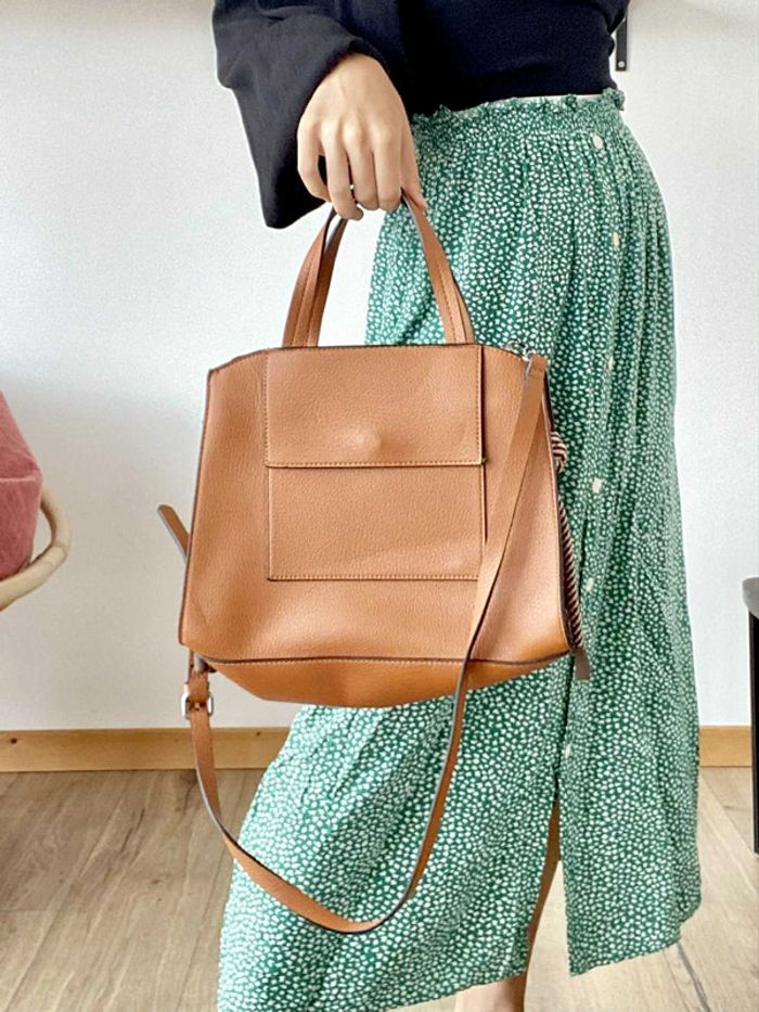 Sac à main marron - photo numéro 3