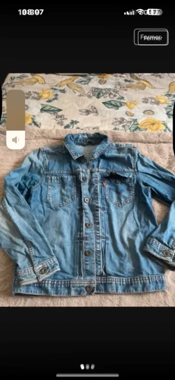 Veste en jean Lévis