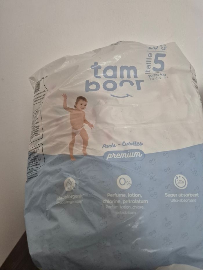 Couche  taille 5  tambour - photo numéro 3