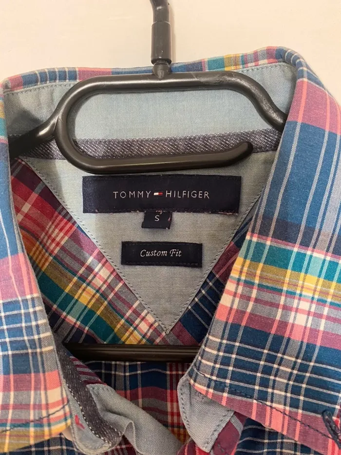 Chemise à carreaux tommy hilfiger - photo numéro 3