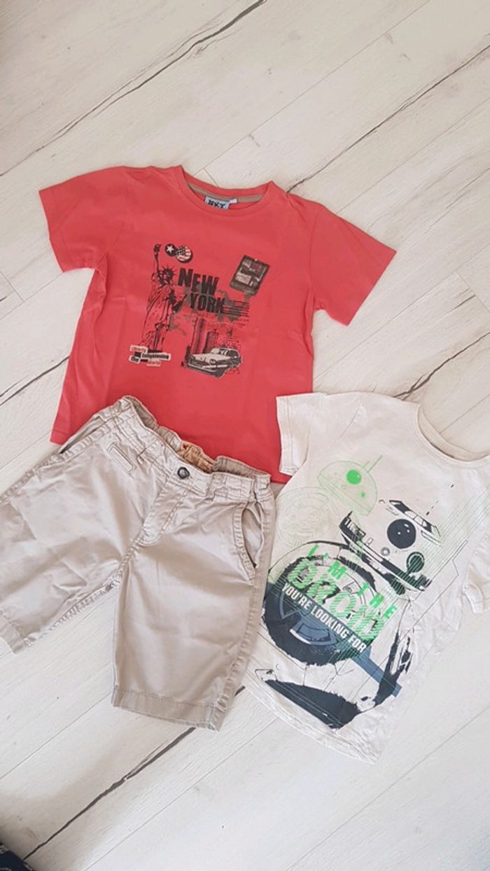 Ensemble 3 pièces estival garçon 10 ans