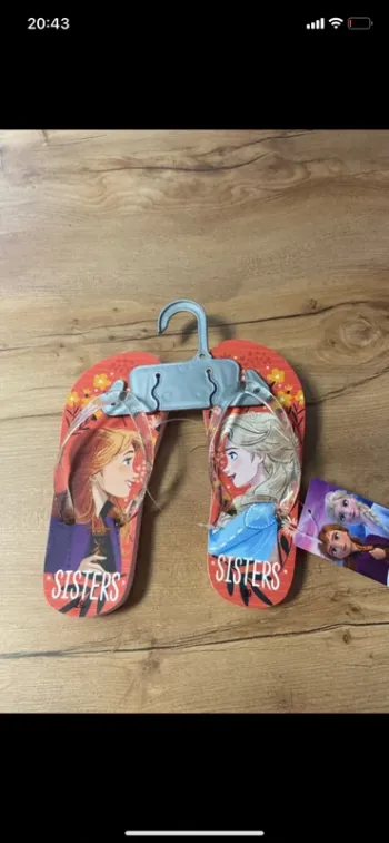 Tong / claquettes reine des neiges