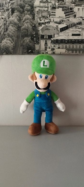 Peluche Luigi. Nintendo