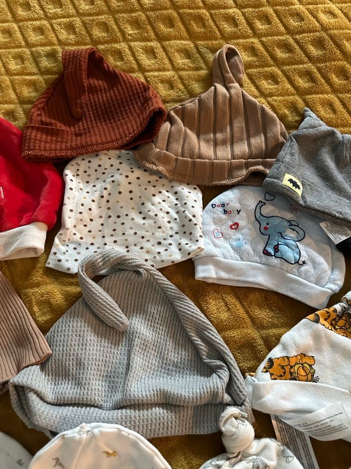 Lots bonnet bébé - photo numéro 8