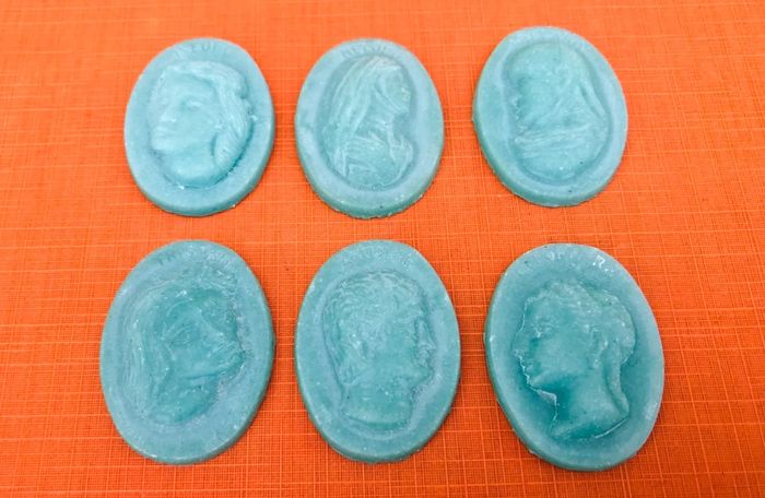 Années 1970 Publicité Collection Total 6 Camées Les amours célèbres - photo numéro 2