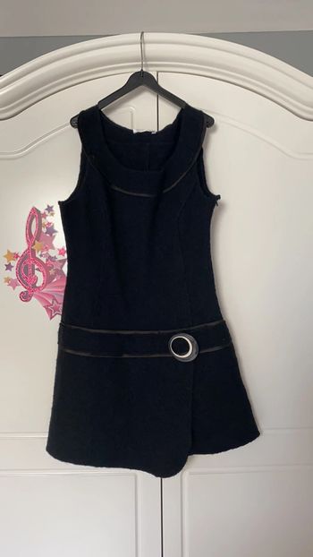 Tunique Promd noire Laine bouillie