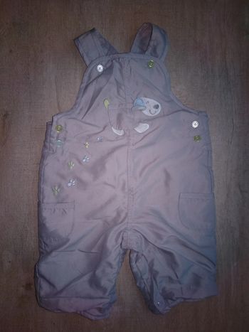 Salopette, taille 9 mois