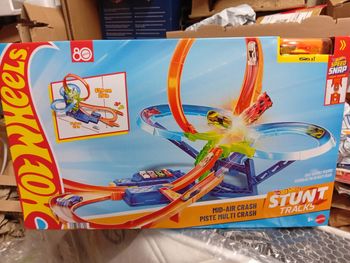 Piste multi crash hot wheels stunt