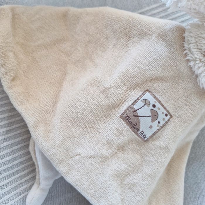 Doudou plat Ourson Basile et Lola Moulin roty - photo numéro 6