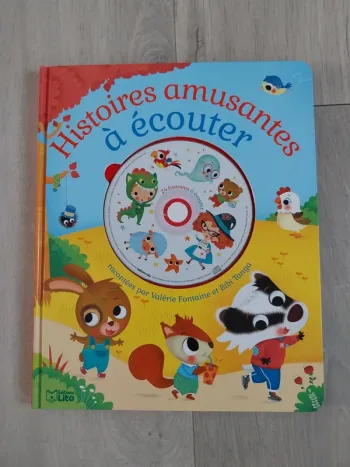 Livre avec CD "Histoires amusantes à écouter "