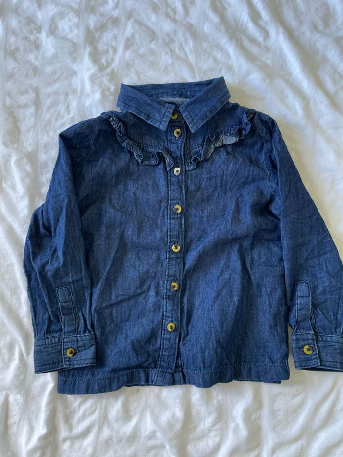 Chemise en jean tisaia 3 ans