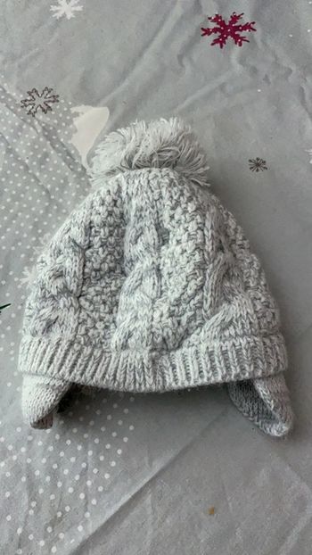 Bonnet pompon bébé