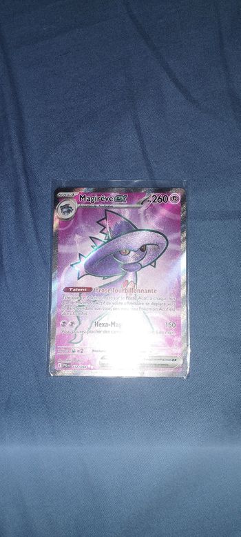 carte pokémon magirêve sous sleeve neuf illustration rare