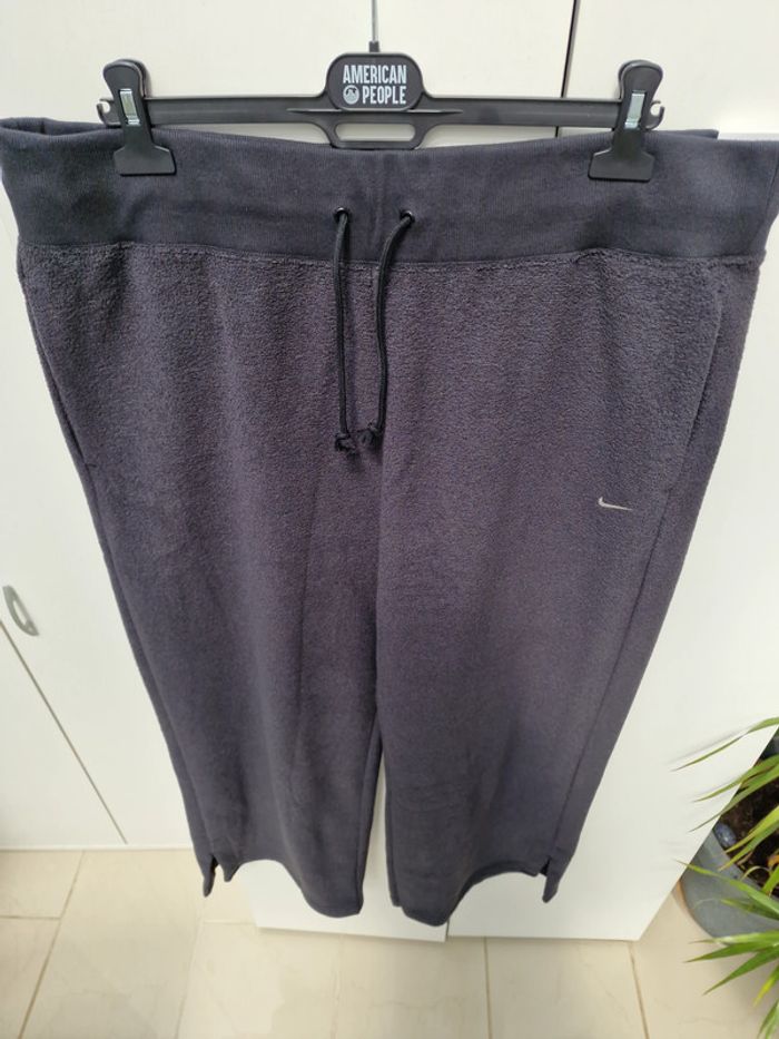 Pantalon Ample Taille Haute Nike Sportswear Phoenix Plush - photo numéro 4