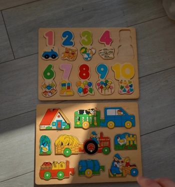 Lot 2 Puzzles enfant
