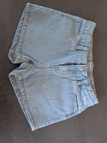 Short en jeans filles