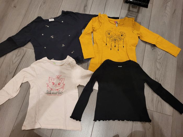 T-shirts manches longues 3 ans