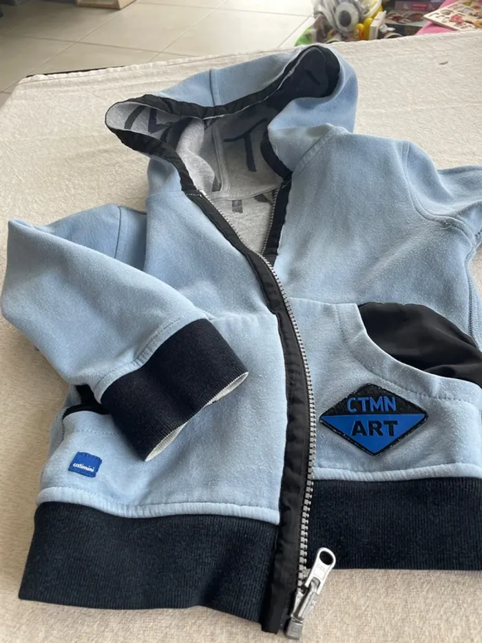 Veste réversible, catimini quatre ans - photo numéro 3