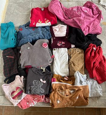 Lot fille automne hiver 2 ans