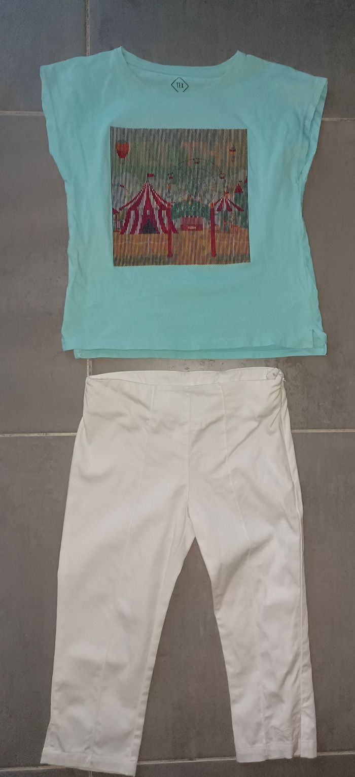 Gros lot de vêtements été fille en 5 ans - photo numéro 10