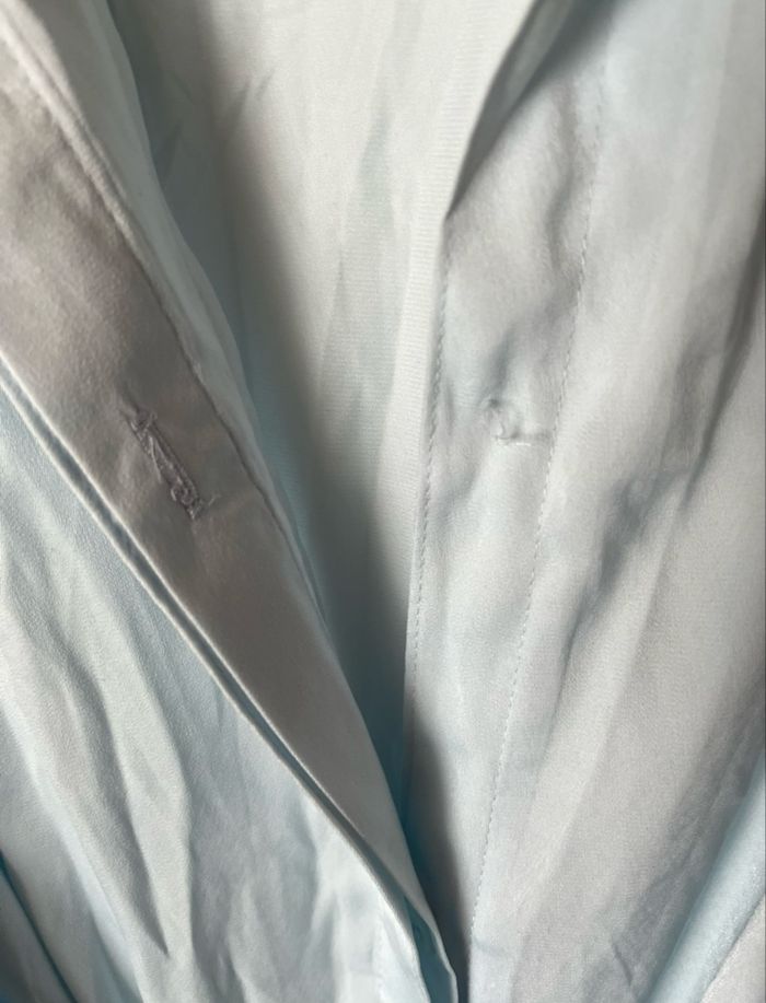 Robe chemise courte bleu clair T38 H&M neuve 🩵 - photo numéro 6