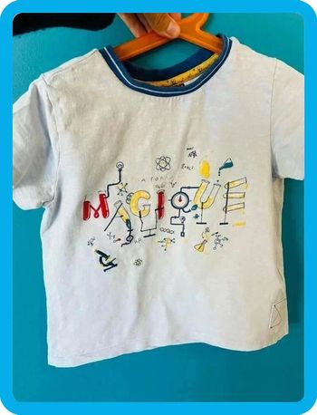 Joli t-shirt manches courtes garçon 5 ans Sergent major