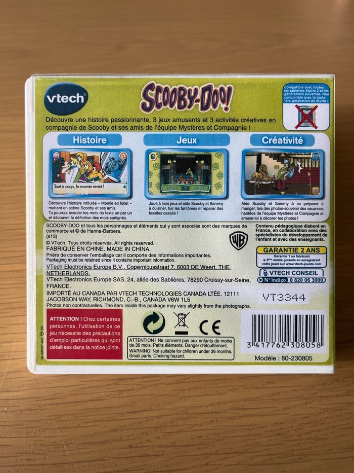 Jeu Storio - Scooby Doo, Mystère en folie ! - photo numéro 3