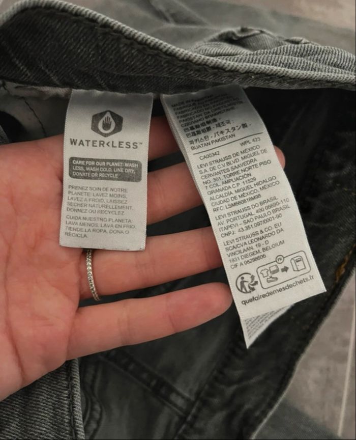 Jeans levis homme 511 gris Levi's® 511 SLIM - Jean slim - a step ahead - photo numéro 5