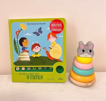 Livre sonore - Petite comptines à mimer