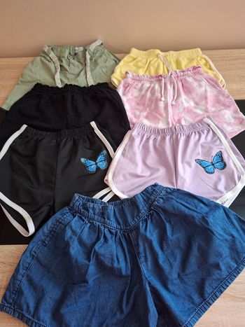 Lots de 7 shorts d'été