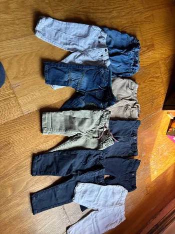 lot de 9 pantalon