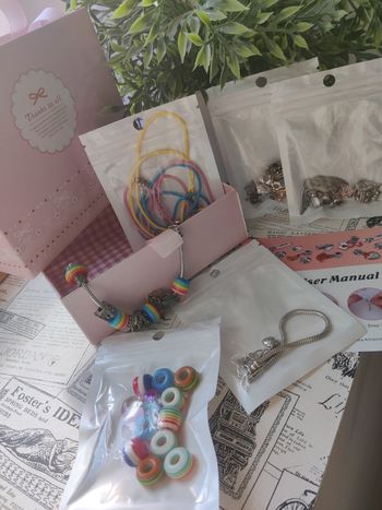Kit DIY bijoux bracelets breloques