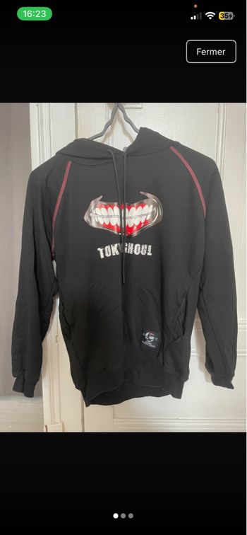 Pull capuche Tokyo ghoul 