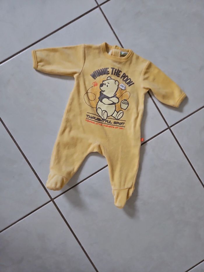 Pyjama bébé Winnie disney 3 mois BBG - photo numéro 2