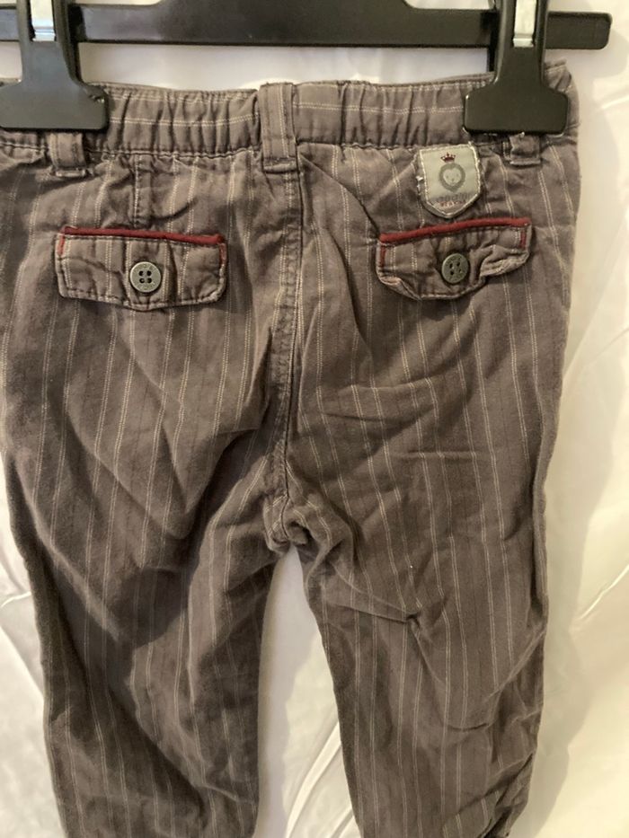 Pantalon Obaïbi 18 mois gris - photo numéro 2