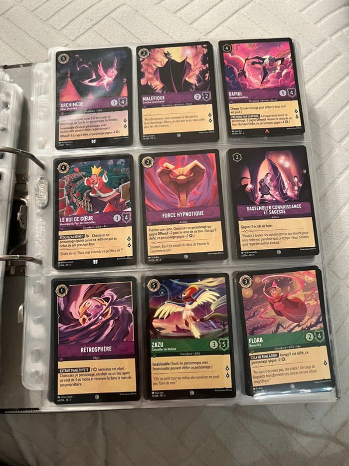 Lot de 49 cartes Lorcana - Chapitre 5 - photo numéro 2