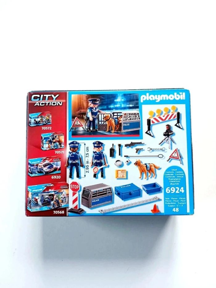 Playmobil 6924 Barrage de Police- City Action - photo numéro 2