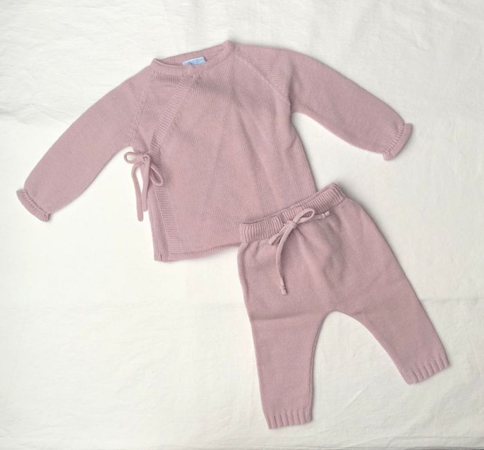 Ensemble Mac Ilusion 3-6 mois : gilet + pantalon