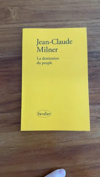 Livre la destitution du peuple