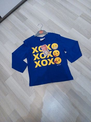 tee-shirt manche longue 4 ans