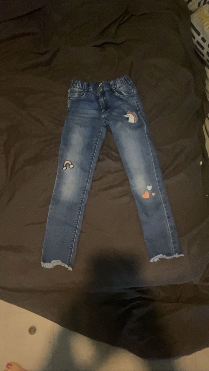 Lot jean 8 ans fille - photo numéro 2