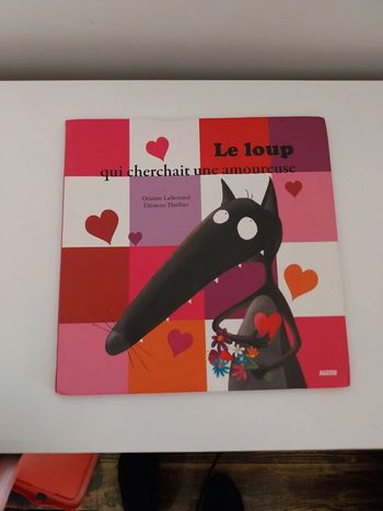 Livre enfant le loup qui cherchait une amoureuse