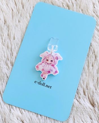 Charm Bijoux Fait Main Lapin Fille Rose