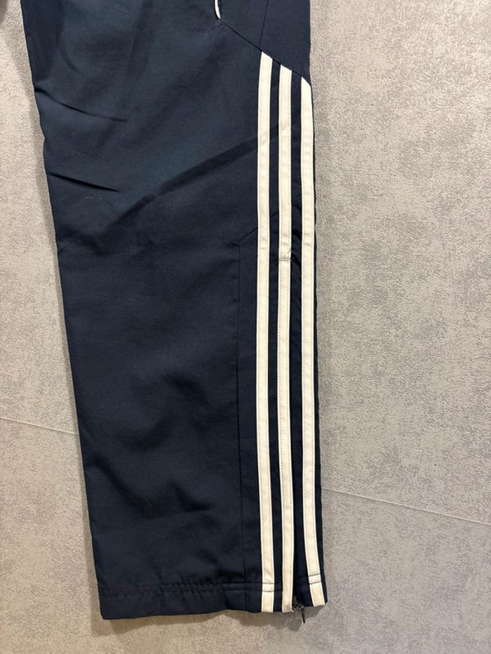 Ensemble de survêtement Adidas Vintage Brodé Bleu marine et gris Taille XS - photo numéro 12